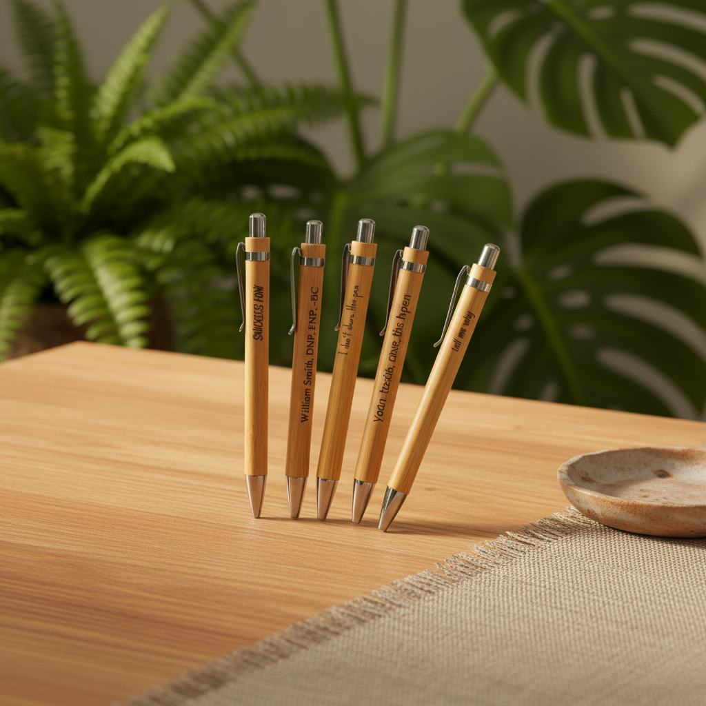 Bamboo Pen - Eco Table 1