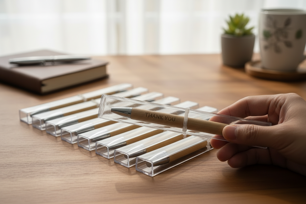 Bamboo Pens – In Hand