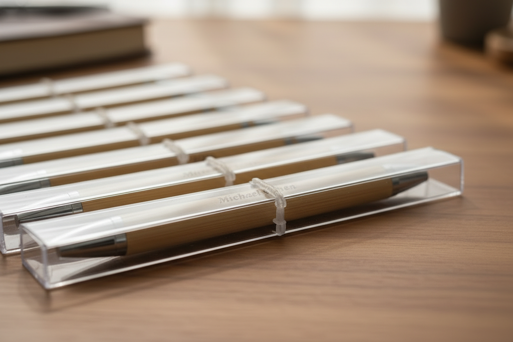 Bamboo Pens – Macro Close-up
