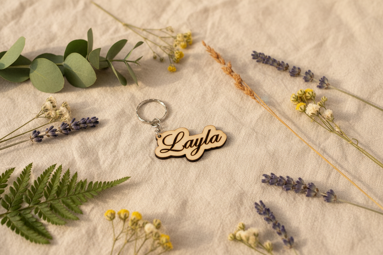 Keychain - Eco Friendly Landscape