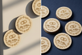 Personalized Laser Engraved Wooden Fridge Magnet